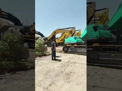 प्रयुक्त कोबेलको SK350 खुदाई मशीन 1.6m3 बाल्टी क्षमता 580L बड़े ईंधन टैंक मूल घटक