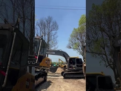 लोड करने के लिए तैयार इस्तेमाल किया Vovlo EC240 खुदाई मशीन